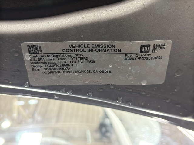 2025 Chevrolet Equinox in Burlington, WI 53105 - 18102010 38