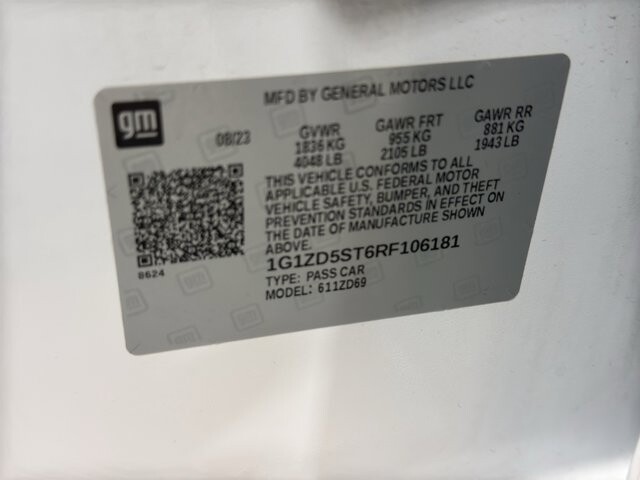 2024 Chevrolet Malibu in Burlington, WI 53105 - 18102028 33