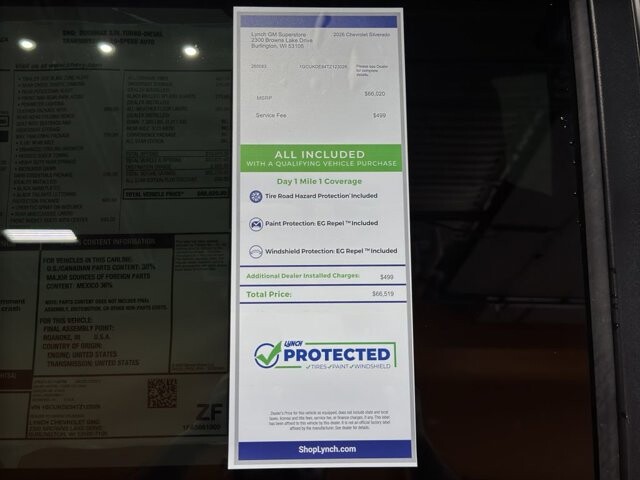 2026 Chevrolet Silverado 1500 in Burlington, WI 53105 - 18102050 44