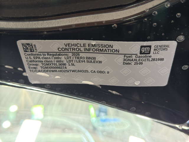 2026 Chevrolet Equinox in Burlington, WI 53105 - 18102052 36