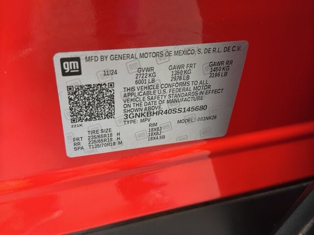 2025 Chevrolet Blazer in Burlington, WI 53105 - 18102060 36