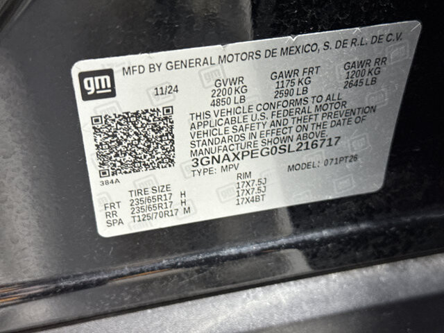 2025 Chevrolet Equinox in Burlington, WI 53105 - 18102065 37