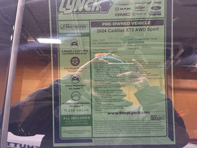 2024 Cadillac XT5 in Burlington, WI 53105 - 18102099 41