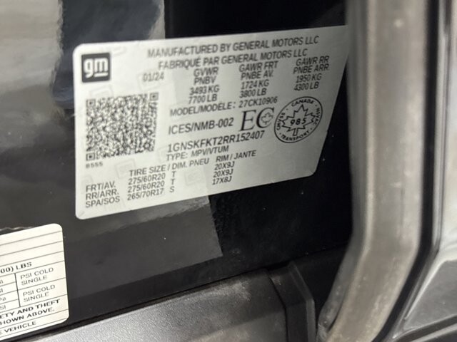 2024 Chevrolet Suburban in Burlington, WI 53105 - 18102107 40