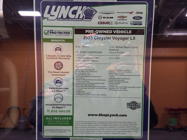 2023 Chrysler Voyager in Burlington, WI 53105 - 18102123 39