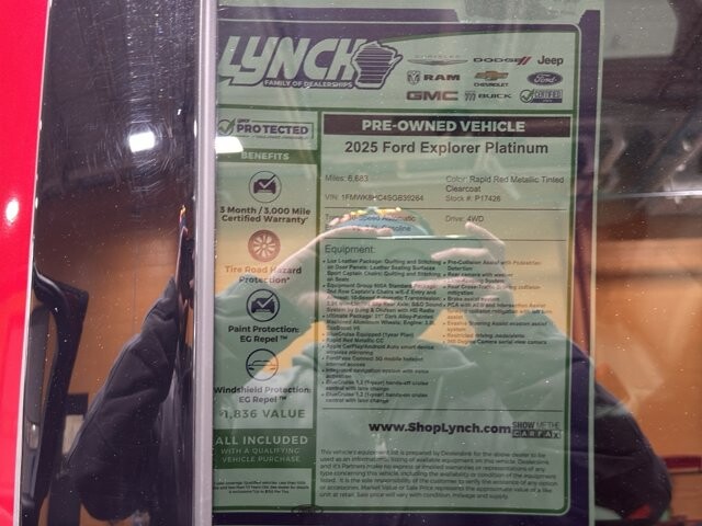 2025 Ford Explorer in Burlington, WI 53105 - 18102128 45