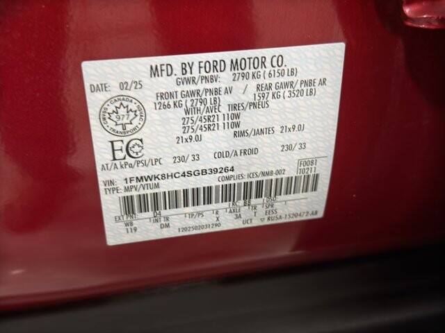 2025 Ford Explorer in Burlington, WI 53105 - 18102128 44