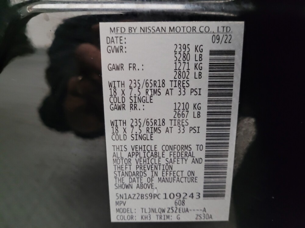 2023 Nissan Murano in Bakersfield, CA 93309 - 18102193 33