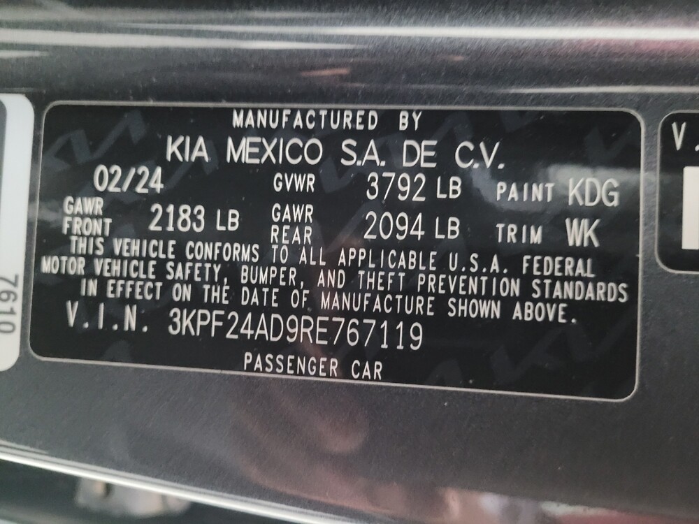 2024 Kia Forte in Montclair, CA 91763 - 18102194 33