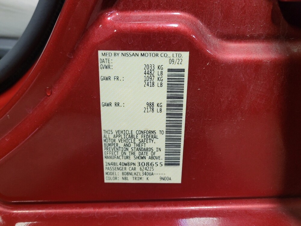 2023 Nissan Altima in El Cajon, CA 92020 - 18102198 33