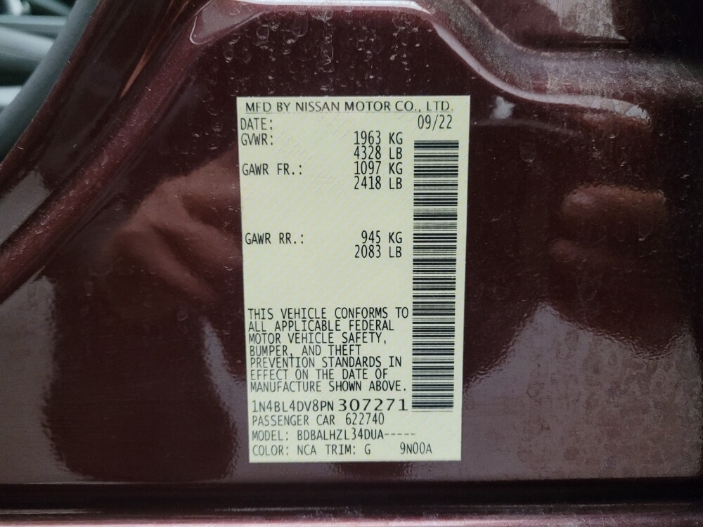 2023 Nissan Altima in Riverside, CA 92504 - 18102213 33