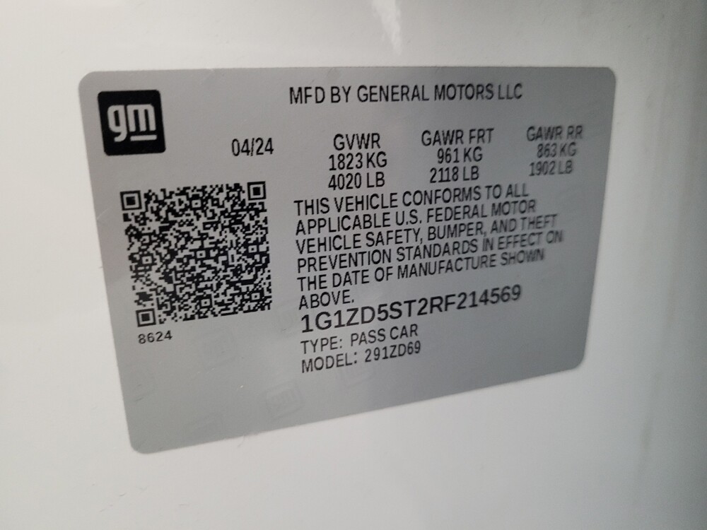 2024 Chevrolet Malibu in Sacramento, CA 95821 - 18102215 33