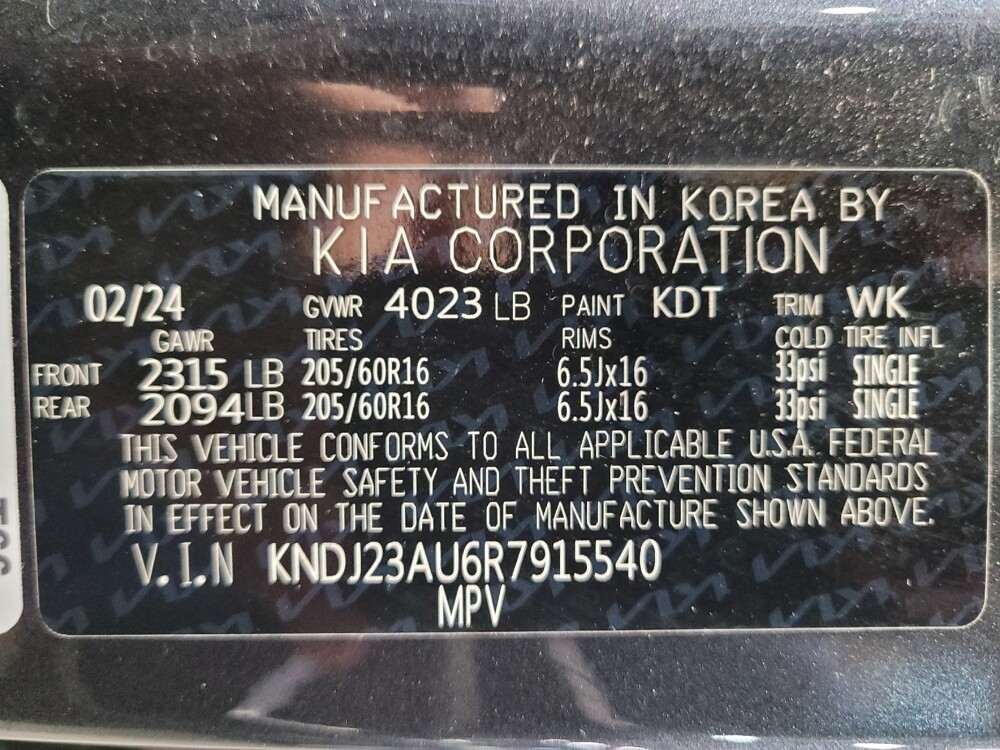 2024 Kia Soul in Downey, CA 90241 - 18102222 33