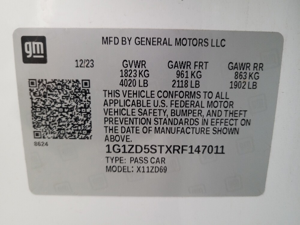 2024 Chevrolet Malibu in Downey, CA 90241 - 18102226 33