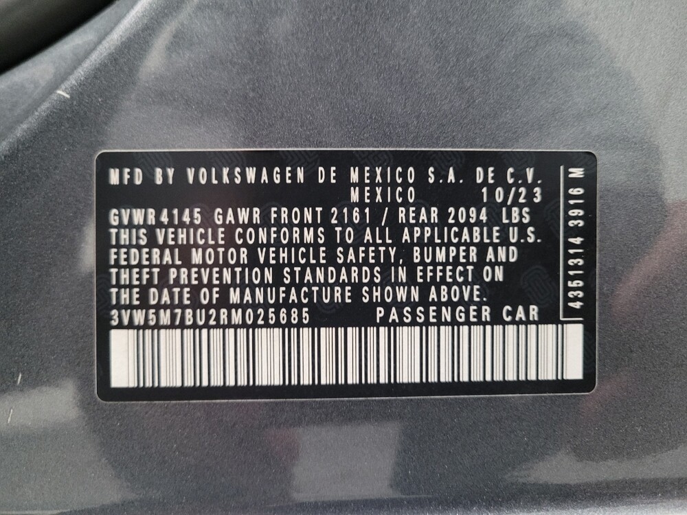 2024 Volkswagen Jetta in Sacramento, CA 95821 - 18102230 33