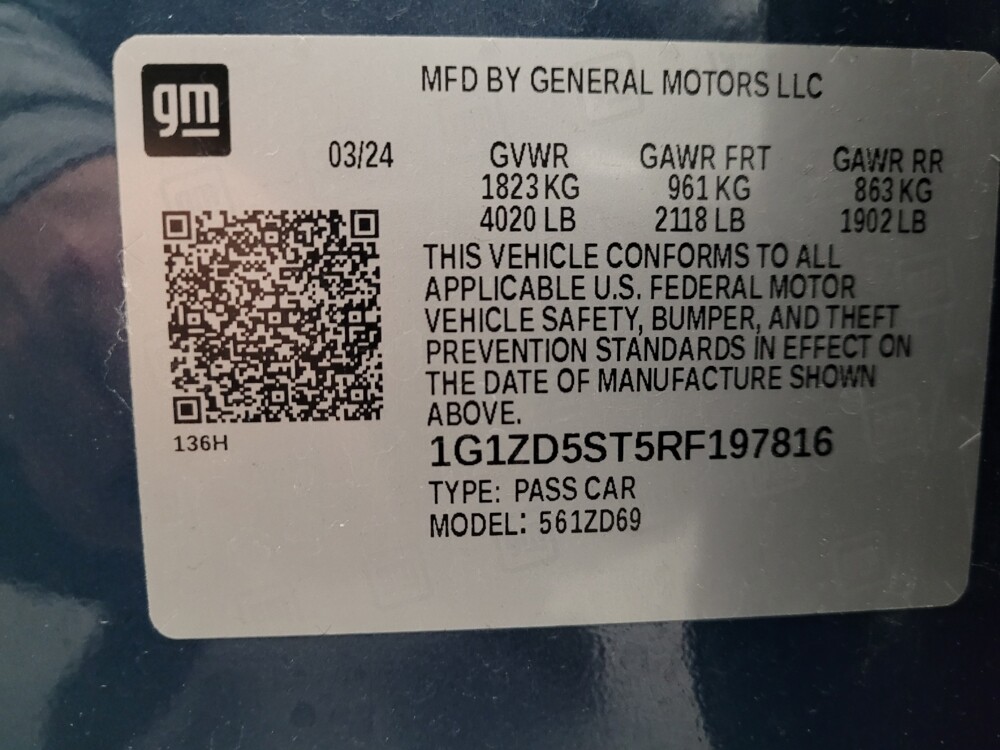 2024 Chevrolet Malibu in Montclair, CA 91763 - 18102251 33