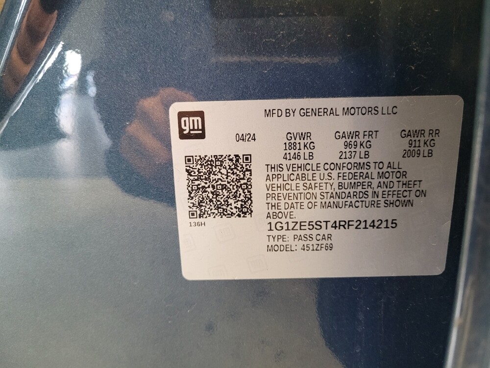 2024 Chevrolet Malibu in Sacramento, CA 95821 - 18102261 33