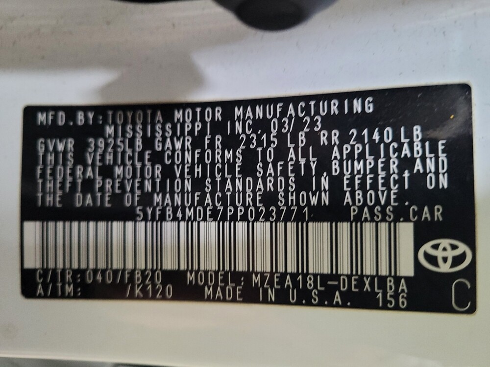 2023 Toyota Corolla in Downey, CA 90241 - 18102266 33