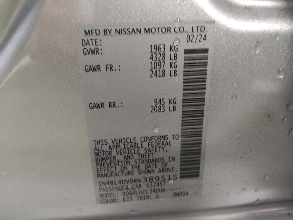 2024 Nissan Altima in Birmingham, AL 35215 - 18102293 33