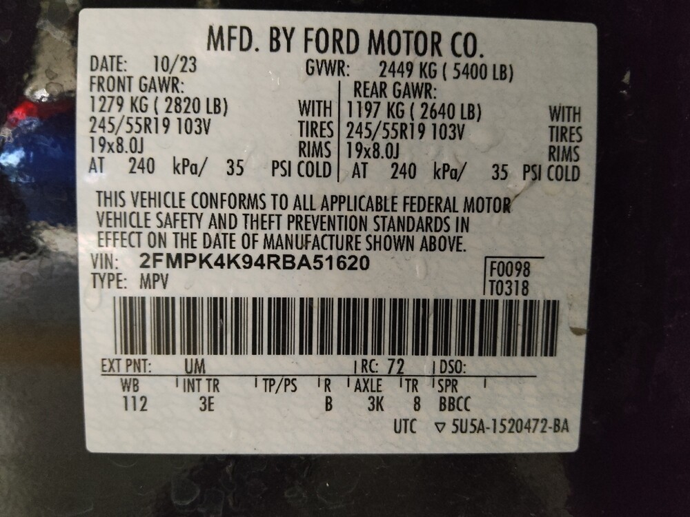 2024 Ford Edge in Stone Mountain, GA 30083 - 18102296 33