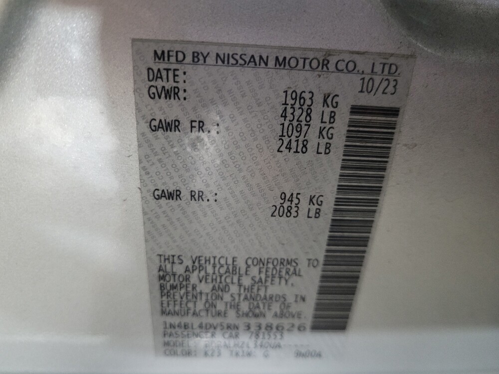 2024 Nissan Altima in Stone Mountain, GA 30083 - 18102302 33