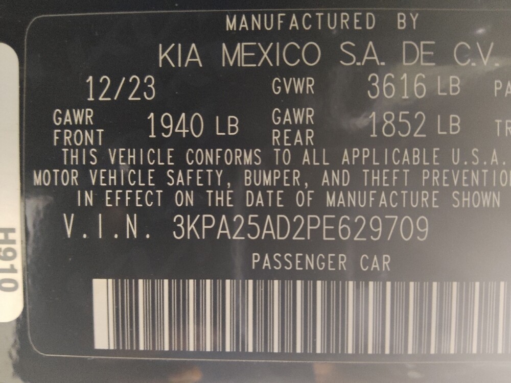 2023 Kia Rio in Augusta, GA 30907 - 18102305 33