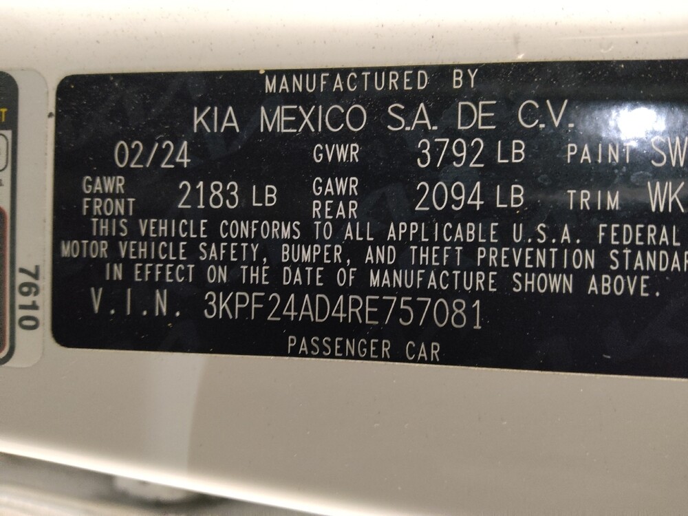 2024 Kia Forte in Augusta, GA 30907 - 18102322 33