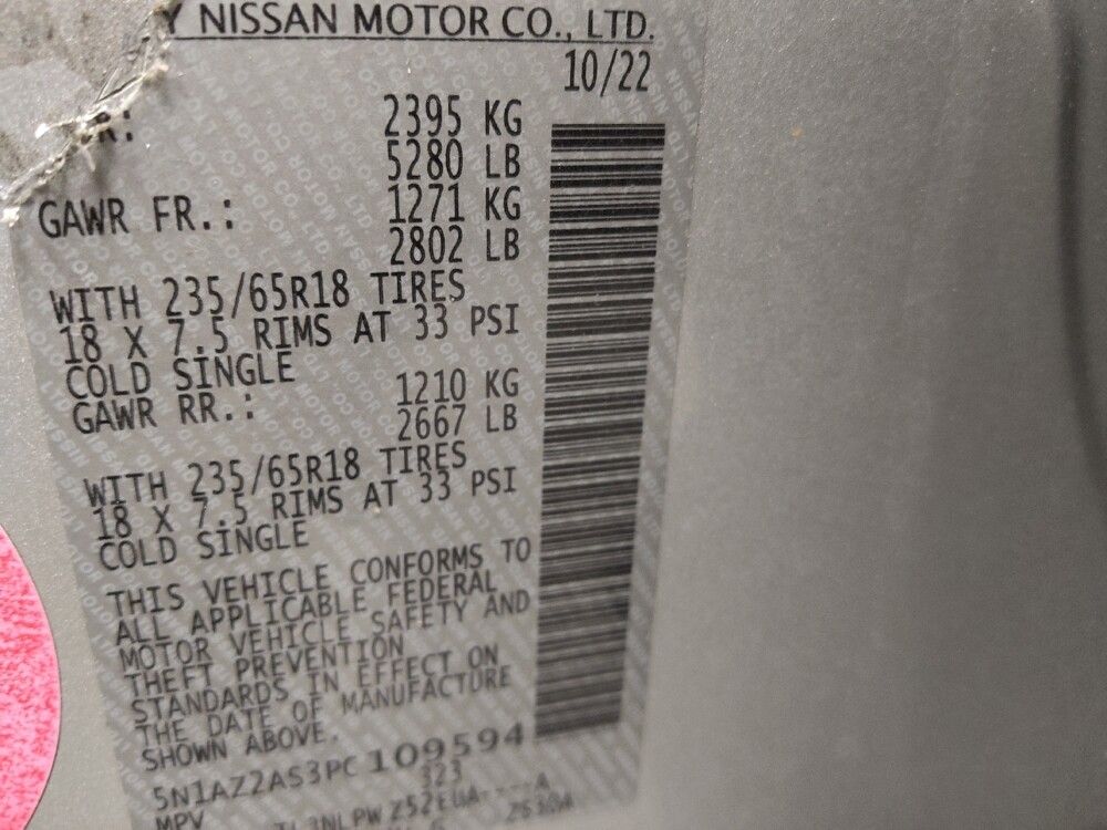 2023 Nissan Murano in Conyers, GA 30094 - 18102335 33