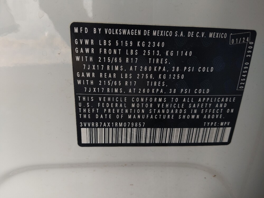 2024 Volkswagen Tiguan in Stone Mountain, GA 30083 - 18102349 33