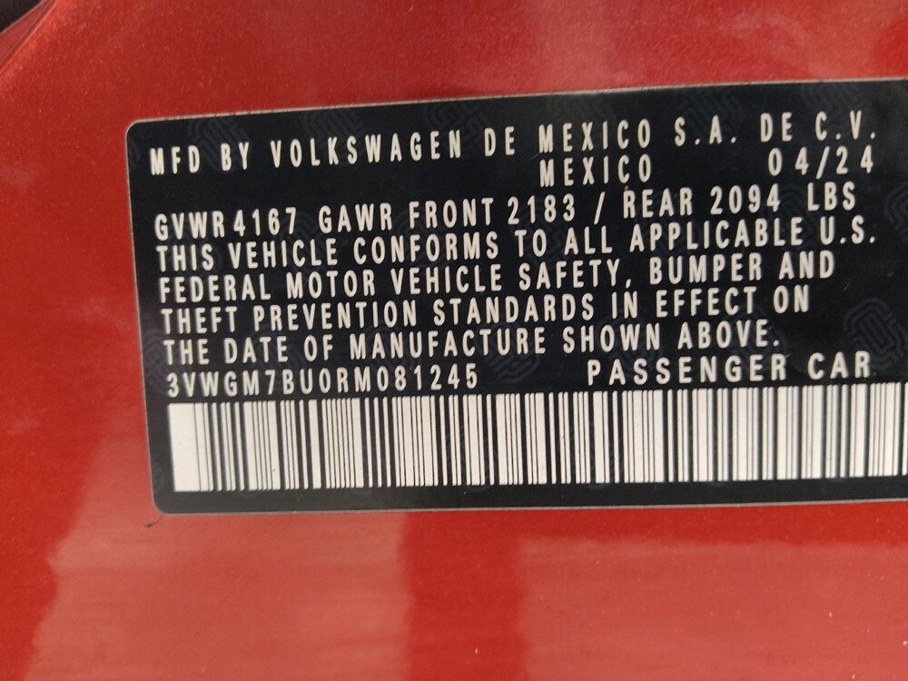 2024 Volkswagen Jetta in Conyers, GA 30094 - 18102353 33