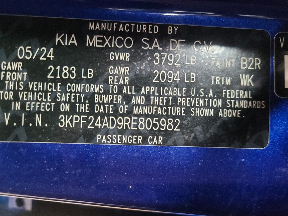 2024 Kia Forte in Conyers, GA 30094 - 18102361 33