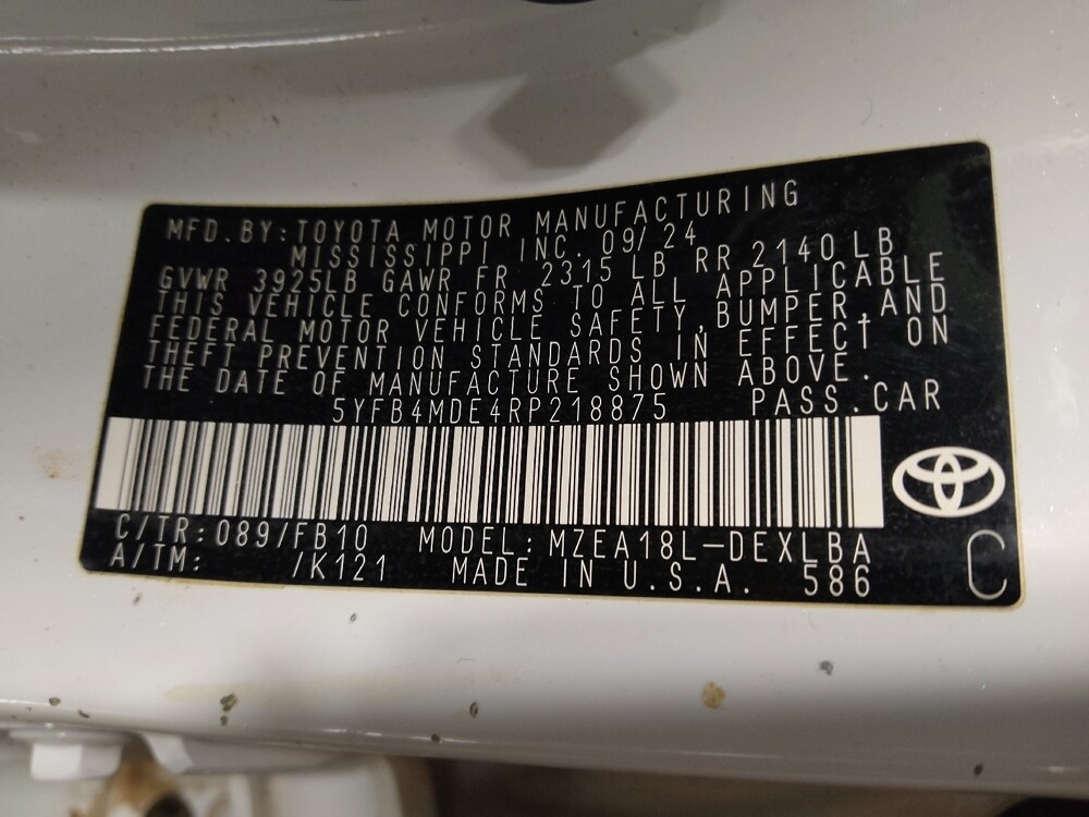 2024 Toyota Corolla in Duluth, GA 30096 - 18102375 33