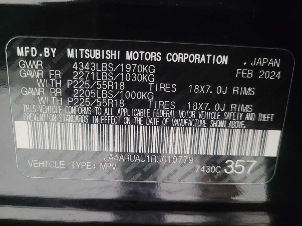 2024 Mitsubishi Outlander Sport in Duluth, GA 30096 - 18102377 33