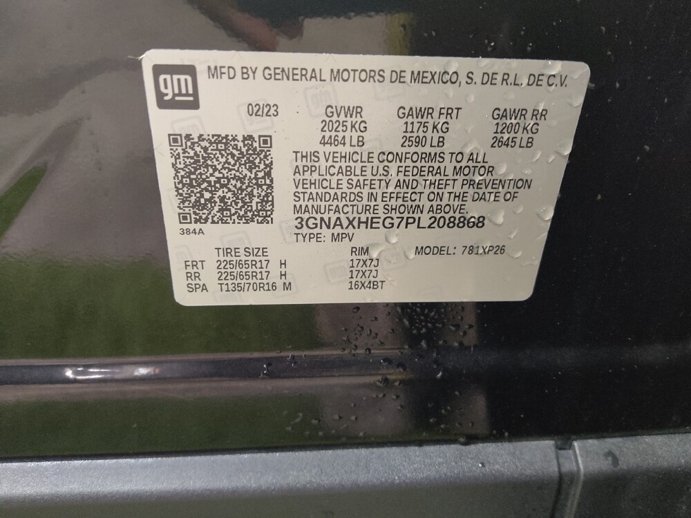 2023 Chevrolet Equinox in Pelham, AL 35124 - 18102378 33