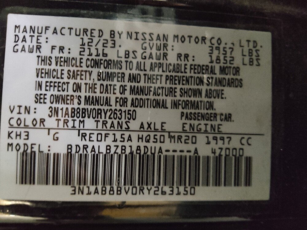 2024 Nissan Sentra in Pelham, AL 35124 - 18102385 33