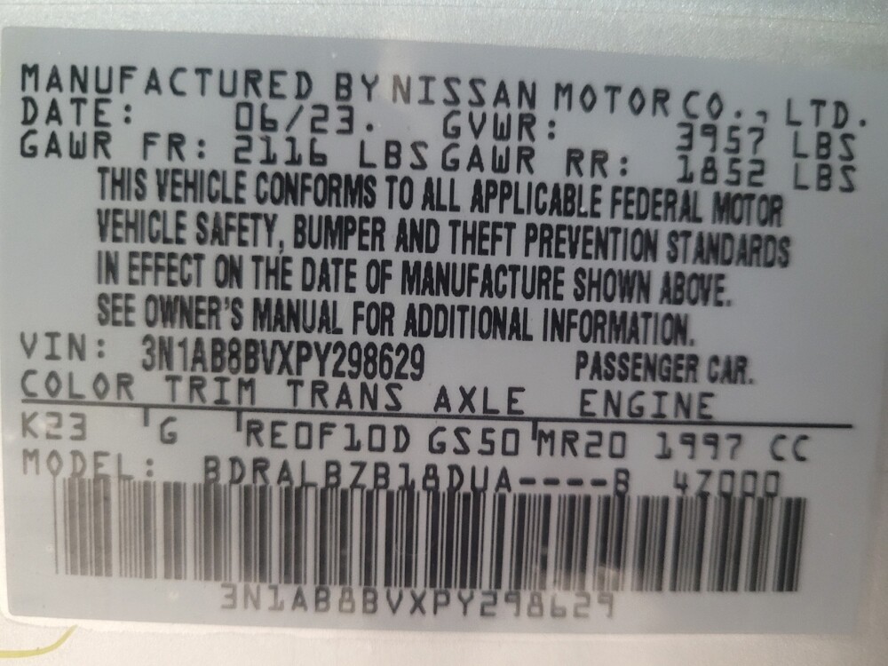 2023 Nissan Sentra in Morrow, GA 30260 - 18102387 33