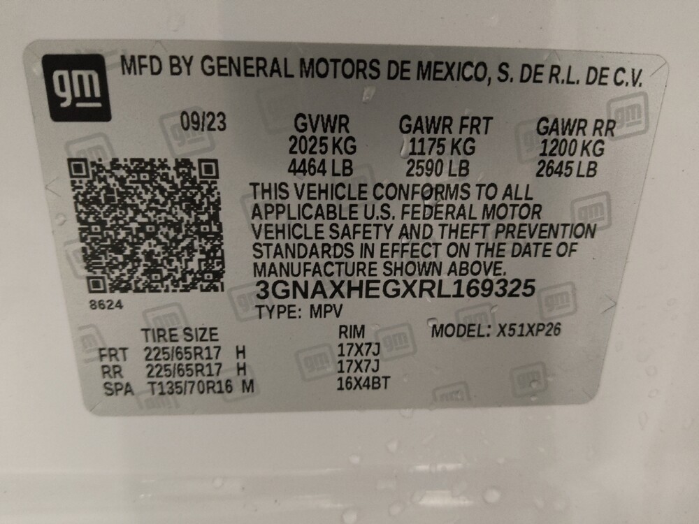 2024 Chevrolet Equinox in Stone Mountain, GA 30083 - 18102410 33