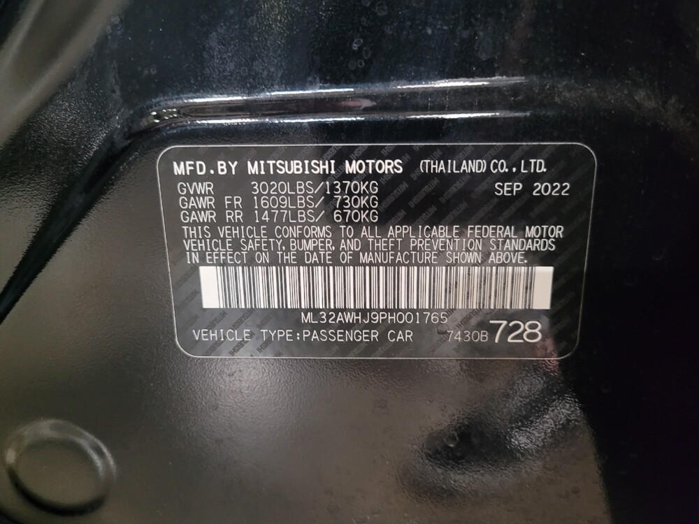 2023 Mitsubishi Mirage in Oklahoma City, OK 73139 - 18102422 33