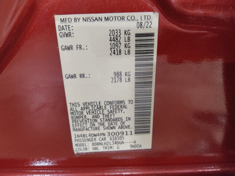 2023 Nissan Altima in Oklahoma City, OK 73139 - 18102427 33