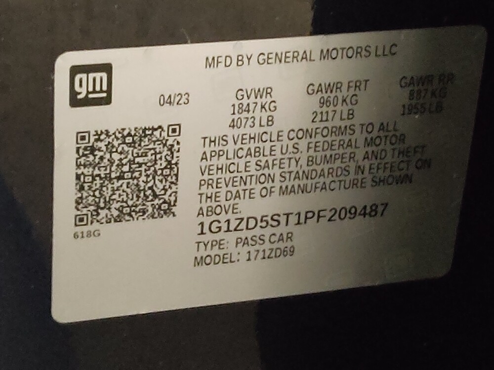 2023 Chevrolet Malibu in Oklahoma City, OK 73139 - 18102449 33