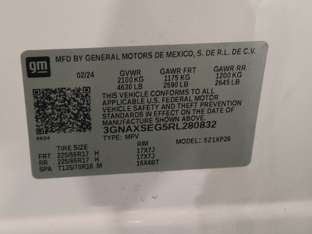 2024 Chevrolet Equinox in Oklahoma City, OK 73139 - 18102455 33