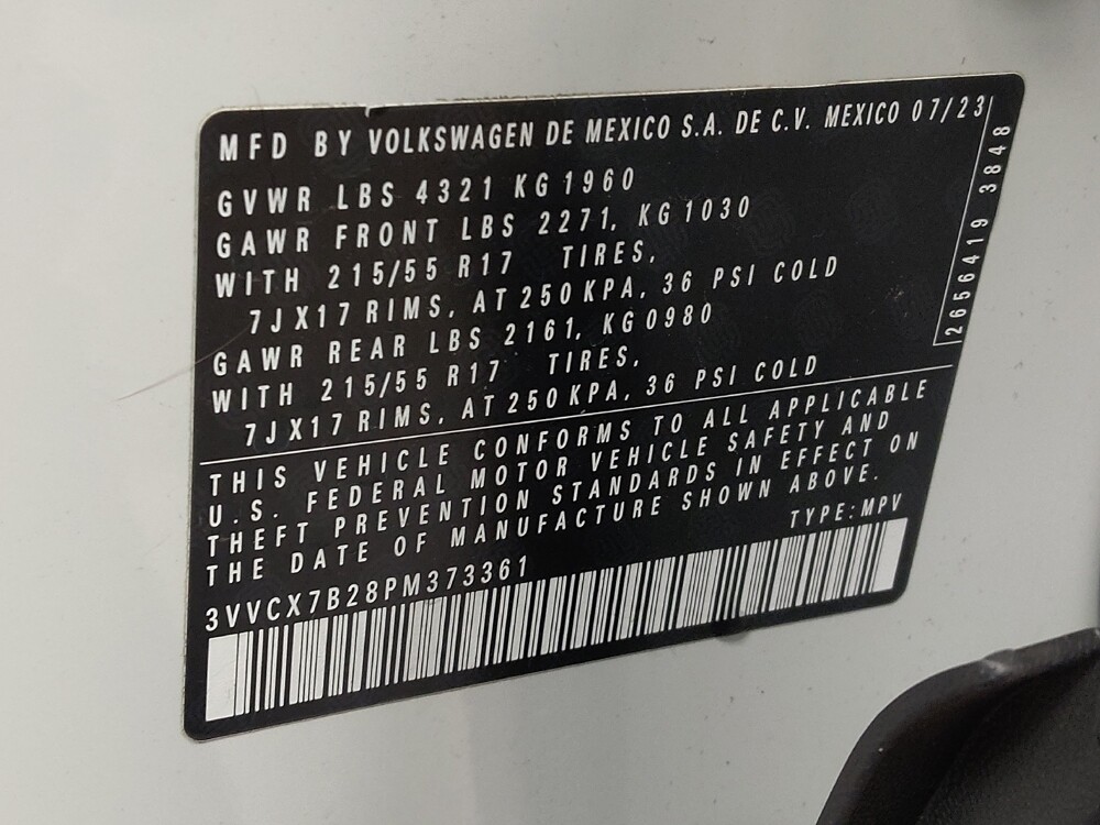 2023 Volkswagen Taos in Oklahoma City, OK 73139 - 18102468 33