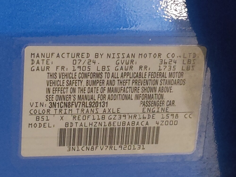 2024 Nissan Versa in Arlington, TX 76011 - 18102473 33