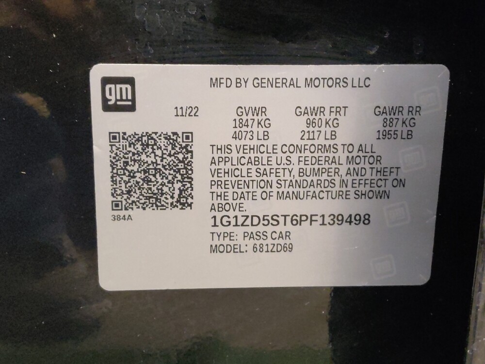 2023 Chevrolet Malibu in Mesa, AZ 85210 - 18102530 33