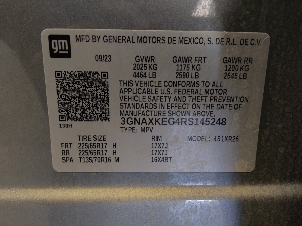 2024 Chevrolet Equinox in Glendale, AZ 85301 - 18102538 33