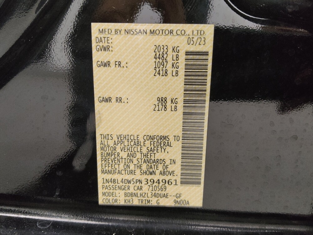 2023 Nissan Altima in Tampa, FL 33612 - 18102561 33