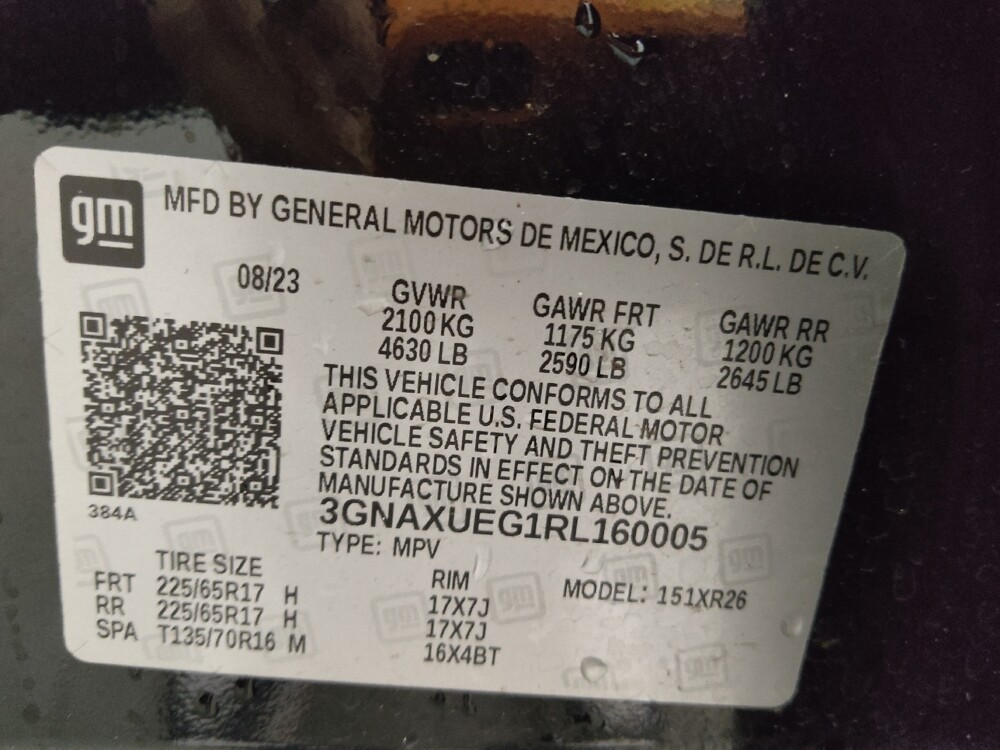 2024 Chevrolet Equinox in Lakeland, FL 33815 - 18102563 33