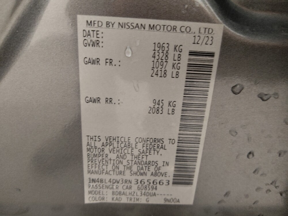 2024 Nissan Altima in Columbus, GA 31909 - 18102564 33