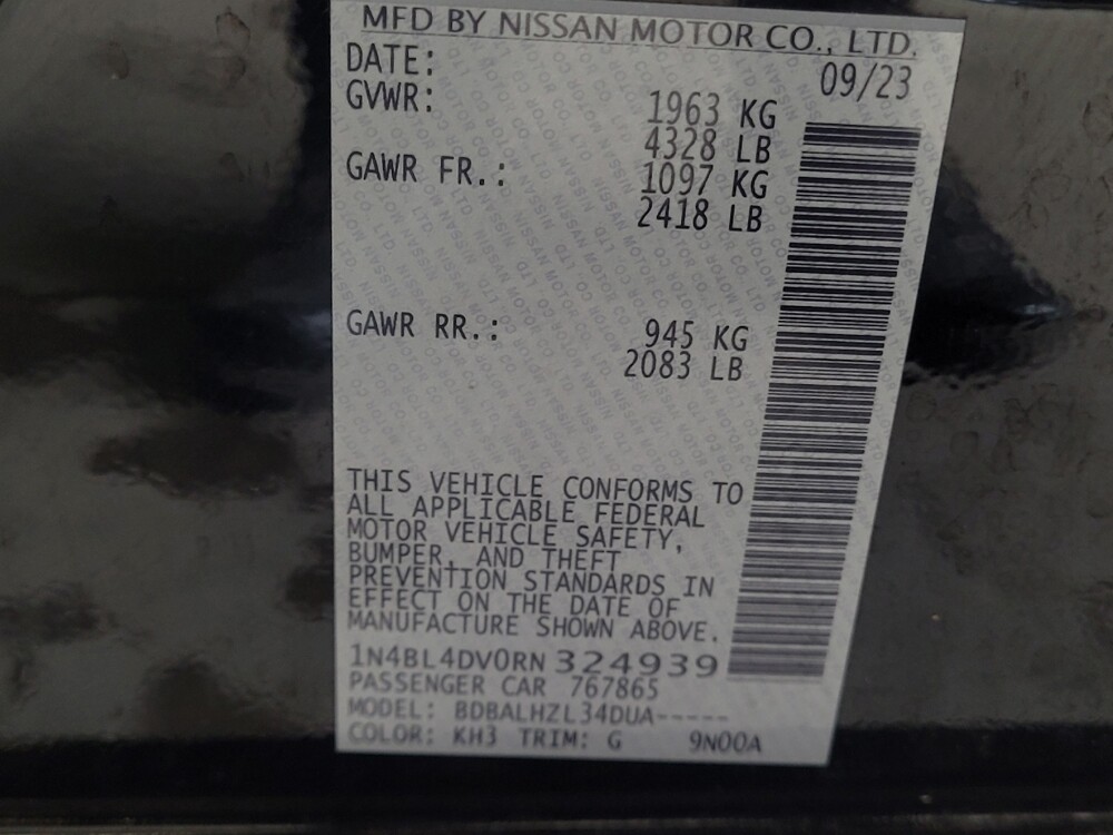 2024 Nissan Altima in Macon, GA 31210 - 18102572 33