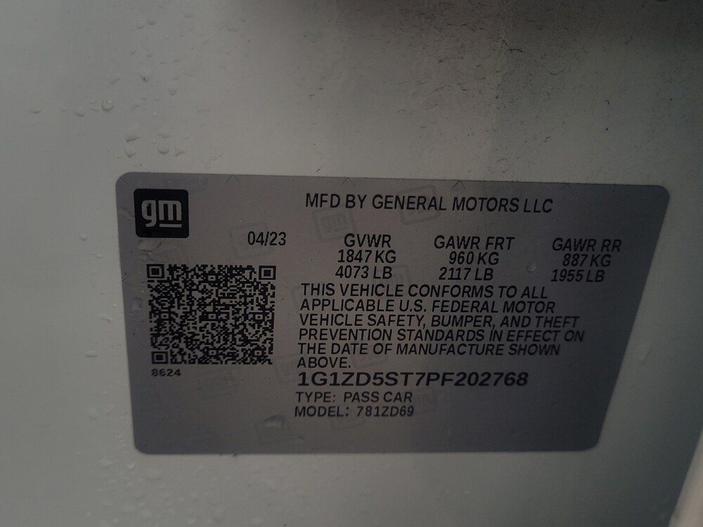 2023 Chevrolet Malibu in Bradenton, FL 34207 - 18102579 33